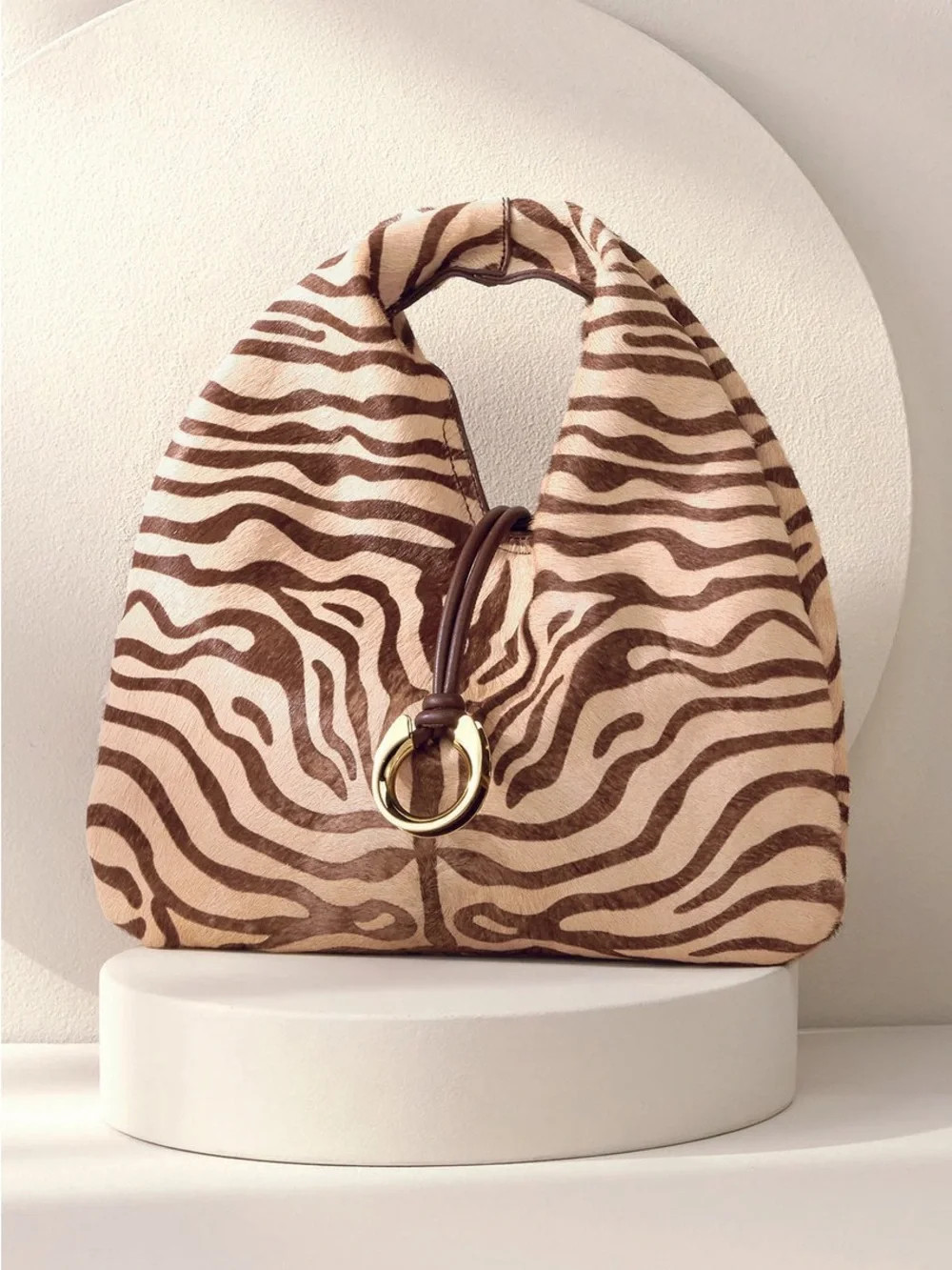 Dolce Vita Martin Mini Hobo Bag in Zebra New with tags NWT